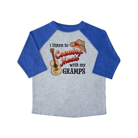 Inktastic I Listen to Country Music with my Gramps Guitar and Hat Gift Toddler Boy or Toddler Girl T-Shirt
Inktastic I Listen to Country Music with my Gramps Guitar and Hat Gift Toddler Boy or Toddler Girl T-Shirt