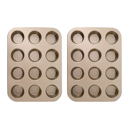 Beforeyayn12 Hole Muffin Pan Baking Utensils Nonstick Cupcake Baking Pan Mini Pie Baking Pan Heavy-Duty Carbon Steel Muffin Tray Oven Baking Standard Baking Pan
Beforeyayn12 Hole Muffin Pan Baking Utensils Nonstick Cupcake Baking Pan Mini Pie Baking Pan Heavy-Duty Carbon Steel Muffin Tray Oven Baking Standard Baking Pan