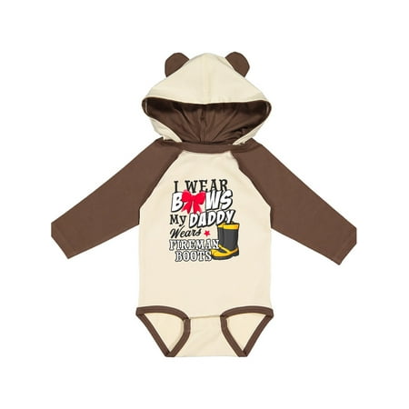 Inktastic I Wear Bows My Daddy Wears Fireman Boots Gift Baby Girl Long Sleeve Bodysuit
Inktastic I Wear Bows My Daddy Wears Fireman Boots Gift Baby Girl Long Sleeve Bodysuit