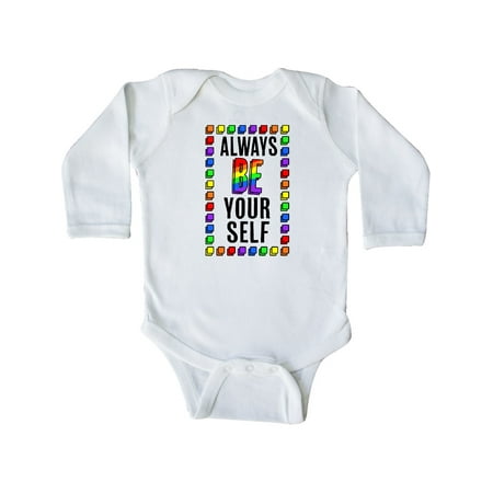 Inktastic Always Be Yourself- LGBT rainbow Gift Baby Boy or Baby Girl Long Sleeve Bodysuit
Inktastic Always Be Yourself- LGBT rainbow Gift Baby Boy or Baby Girl Long Sleeve Bodysuit