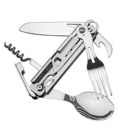 kruixL Folding Cutlery Portable Anti-rust Temperature-resistant Corrosion-resistant Impact Resistant Corkscrew Tableware High Strength S
kruixL Folding Cutlery Portable Anti-rust Temperature-resistant Corrosion-resistant Impact Resistant Corkscrew Tableware High Strength S