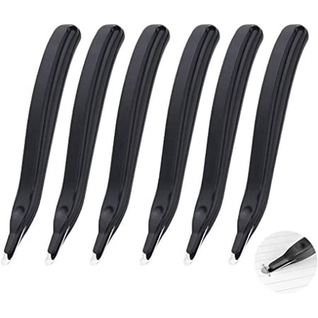 Egebert 6 PCS Professional Magnetic Staple Remover Puller Rubberized Staples Remover Staple Removal Tool for School Office Home Black
Egebert 6 PCS Professional Magnetic Staple Remover Puller Rubberized Staples Remover Staple Removal Tool for School Office Home Black