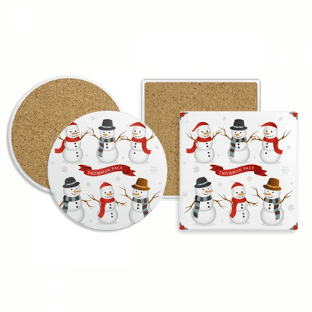 Merry mas Snowflake Snowman Coaster Cup Mug Holder Absorbent Stone Cork Base Set
Merry mas Snowflake Snowman Coaster Cup Mug Holder Absorbent Stone Cork Base Set