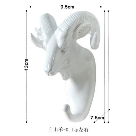 Pudcoco Creative 3D Animal Head Wall Hanger Keys Coat Hat Hanging Hook Holder Home Wall Decor Accessories
Pudcoco Creative 3D Animal Head Wall Hanger Keys Coat Hat Hanging Hook Holder Home Wall Decor Accessories