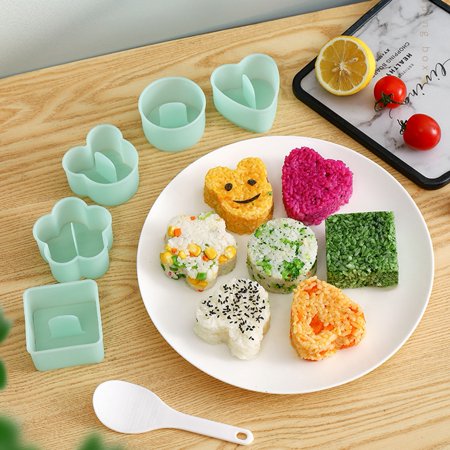 1 Set Sushi Onigiri Mold Cute Shape Kitchen Creative Food Gadgets Life Fun DIY Bento Onigiri Bento Stamper Japanese DIY Tools Kitchen Accessories
1 Set Sushi Onigiri Mold Cute Shape Kitchen Creative Food Gadgets Life Fun DIY Bento Onigiri Bento Stamper Japanese DIY Tools Kitchen Accessories