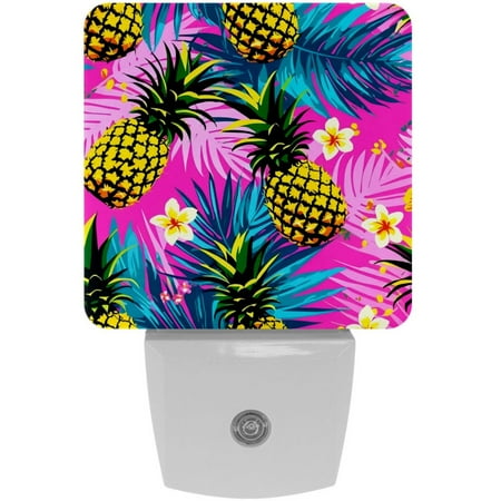 Night Light Night Lights Plug into Wall Dusk to Dawn Sensor White Led Night Light 2 Pack Nightlight for Bedroom Bathroom Hallway Kitchen Pineapple Tropical Fruit
Night Light Night Lights Plug into Wall Dusk to Dawn Sensor White Led Night Light 2 Pack Nightlight for Bedroom Bathroom Hallway Kitchen Pineapple Tropical Fruit