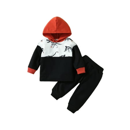 Bagilaanoe 2Pcs Toddler Baby Girl Boy Long Pants Set Dinosaur Print Long Sleeve Hooded Pullover Tops+ Trousers 6M 12M 2T 3T 4T 5T Fall Casual Sweatsuit
Bagilaanoe 2Pcs Toddler Baby Girl Boy Long Pants Set Dinosaur Print Long Sleeve Hooded Pullover Tops+ Trousers 6M 12M 2T 3T 4T 5T Fall Casual Sweatsuit