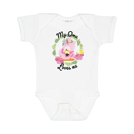 Inktastic Baby Flamingo My Oma Loves Me with Flower Wreath Gift Baby Boy or Baby Girl Bodysuit
Inktastic Baby Flamingo My Oma Loves Me with Flower Wreath Gift Baby Boy or Baby Girl Bodysuit