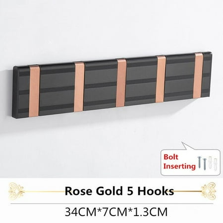 UMMH Robe Clothes Hooks Aluminum Wall Nail Punched Invisible Folding Key Hanger Rack/Holder/Shelf Bath Hardware Black Gold
UMMH Robe Clothes Hooks Aluminum Wall Nail Punched Invisible Folding Key Hanger Rack/Holder/Shelf Bath Hardware Black Gold