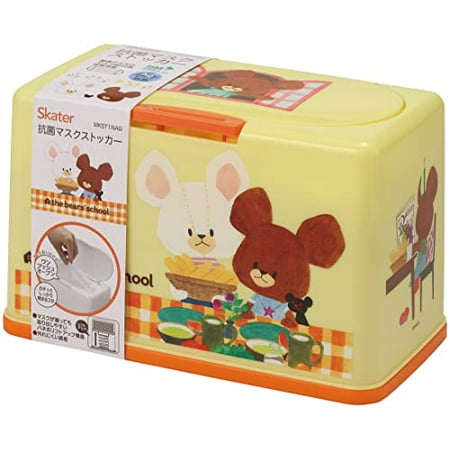 Skater Antibacterial Mask Stocker Lift-up type Kuma no Gakko Approximately 60 sheets storage MKST1NAG-A
Skater Antibacterial Mask Stocker Lift-up type Kuma no Gakko Approximately 60 sheets storage MKST1NAG-A