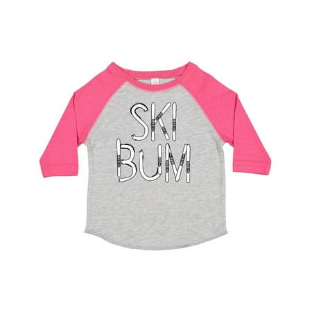 Inktastic Ski Bum Gift Toddler Boy or Toddler Girl T-Shirt