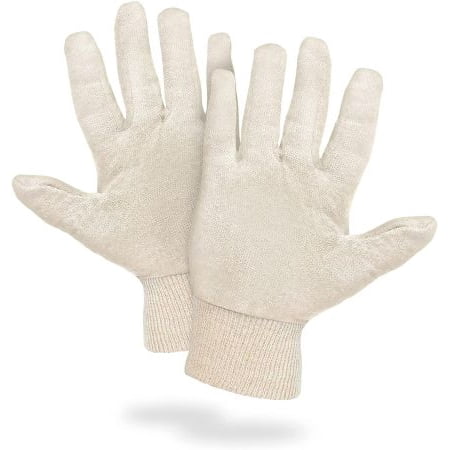 Natural Color Jersey Gloves for Men Bulk; Pack Of 24 Cotton Jersey Work Gloves; Mens Cotton Work Gloves of Natural Color 
Natural Color Jersey Gloves for Men Bulk; Pack Of 24 Cotton Jersey Work Gloves; Mens Cotton Work Gloves of Natural Color