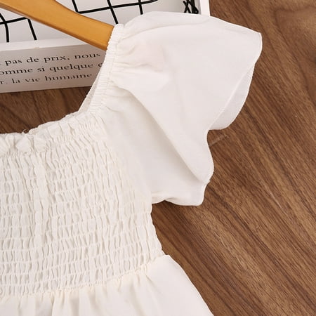 Aayomet Princess Dresses For Girls SKirt Summer Solid Dress Princess Clothes Toddler Baby Sleeve Girls Girls Dress&Skirt White 7-8 Years
Aayomet Princess Dresses For Girls SKirt Summer Solid Dress Princess Clothes Toddler Baby Sleeve Girls Girls Dress&Skirt White 7-8 Years