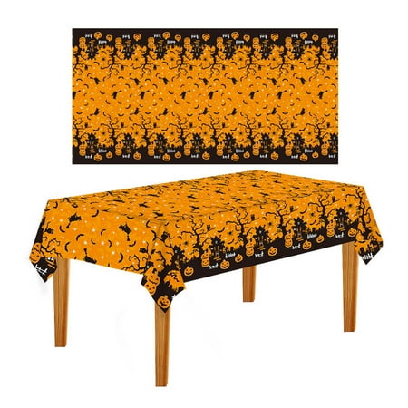 Halloween Rectangular Tablecover Themed Cartoon Printed Rectangular Table Topper for Festival Decoration Table Cover
Halloween Rectangular Tablecover Themed Cartoon Printed Rectangular Table Topper for Festival Decoration Table Cover