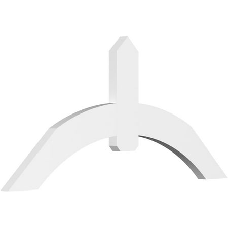 60 W x 27 1/2 H x 2 D x 6 F 11/12 Pitch Archdale Architectural Grade PVC Gable Bracket
60 W x 27 1/2 H x 2 D x 6 F 11/12 Pitch Archdale Architectural Grade PVC Gable Bracket