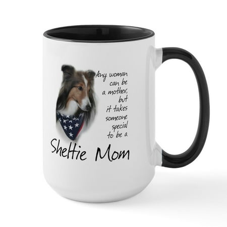 CafePress - Sheltie Mom #1 Mug - 15 oz Ceramic Large White Novelty Mug
CafePress - Sheltie Mom #1 Mug - 15 oz Ceramic Large White Novelty Mug