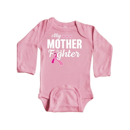 Inktastic Breast Cancer Awareness My Mother is a Fighter Gift Baby Boy or Baby Girl Long Sleeve Bodysuit
Inktastic Breast Cancer Awareness My Mother is a Fighter Gift Baby Boy or Baby Girl Long Sleeve Bodysuit
