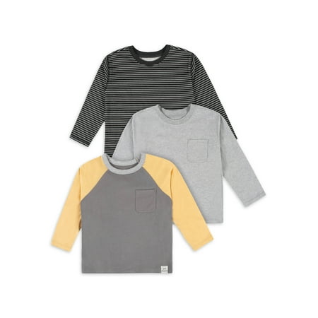 Modern Moments by Gerber Baby and Toddler Boy Long-Sleeve T-Shirts 3-Pack Sizes 12M-5T
Modern Moments by Gerber Baby and Toddler Boy Long-Sleeve T-Shirts 3-Pack Sizes 12M-5T