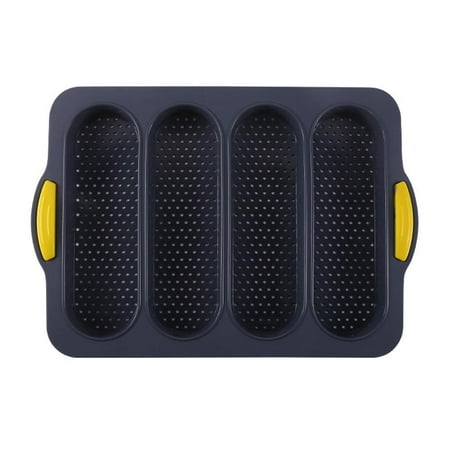 Silicone French Bread Pan Baguette Baking Tray Non-Stick Loaf Pan for Baking Tool
Silicone French Bread Pan Baguette Baking Tray Non-Stick Loaf Pan for Baking Tool