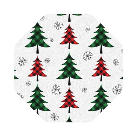 Zeuib Buffalo Plaid Christmas Trees Print Set of 6 Coasters for Drinks Glass & Cups Stain Protection Table Coaster Set Decorative Coffee Cup Coasters Housewarming Gift for Home Decor Octagon
Zeuib Buffalo Plaid Christmas Trees Print Set of 6 Coasters for Drinks Glass & Cups Stain Protection Table Coaster Set Decorative Coffee Cup Coasters Housewarming Gift for Home Decor Octagon