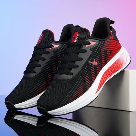 Men s Mesh Lace Up Sport Sneakers Breathable Lightweight Anti Skid Shock Absorbing Casual Shoes For Running Walking
Men s Mesh Lace Up Sport Sneakers Breathable Lightweight Anti Skid Shock Absorbing Casual Shoes For Running Walking