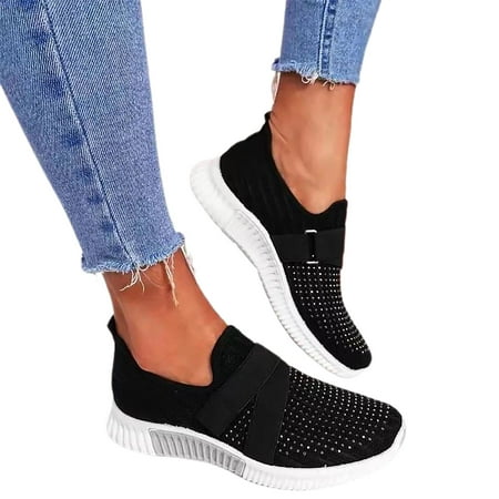 lizyue Spring Autumn Women Soft Sole Slip On Sneakers Rhinestone Breathable Flat Shoes
lizyue Spring Autumn Women Soft Sole Slip On Sneakers Rhinestone Breathable Flat Shoes