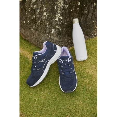 Vionic Walker Women s Plantar Fasciitis Shoe - Suede