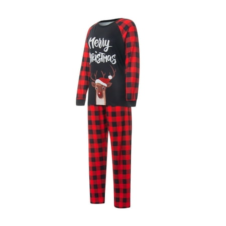 LisenraIn Christmas Family Matching Pajamas Deer Print Plaid Pyjama Trousers
LisenraIn Christmas Family Matching Pajamas Deer Print Plaid Pyjama Trousers