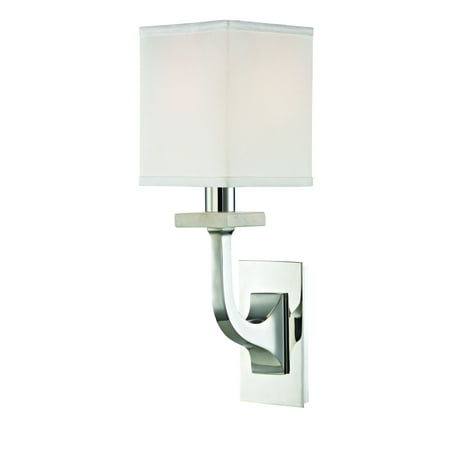 1-Light Wall Sconce 4 inches Wide By 12.75 inches High Polished Nickel Bailey Street Home 116-Bel-2973247
1-Light Wall Sconce 4 inches Wide By 12.75 inches High Polished Nickel Bailey Street Home 116-Bel-2973247