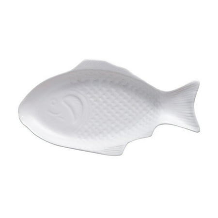 1PC Ceramic Tableware Creative Plate Fish Shaped Dish Storage Fish Pan for Restaurant Home Dinner (11inch White)
1PC Ceramic Tableware Creative Plate Fish Shaped Dish Storage Fish Pan for Restaurant Home Dinner (11inch White)