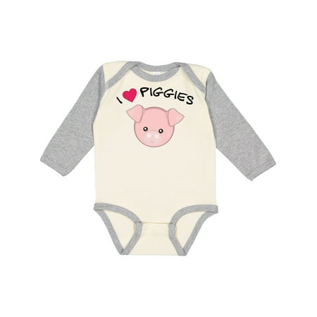 Inktastic I Love Piggies with Cute Pig Gift Baby Boy or Baby Girl Long Sleeve Bodysuit
Inktastic I Love Piggies with Cute Pig Gift Baby Boy or Baby Girl Long Sleeve Bodysuit