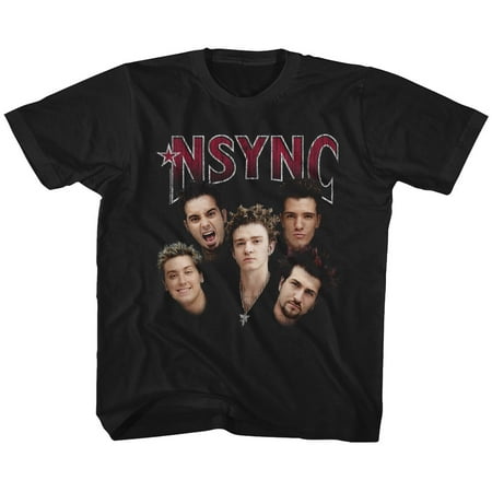 NSYNC Group Shot Black Toddler T-Shirt