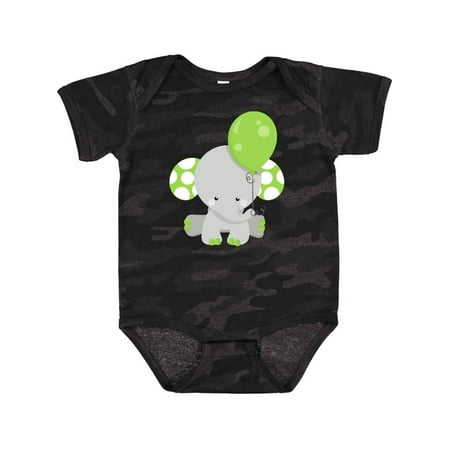 Inktastic Little Gray Elephant Holding A Green Balloon Gift Baby Boy or Baby Girl Bodysuit
Inktastic Little Gray Elephant Holding A Green Balloon Gift Baby Boy or Baby Girl Bodysuit