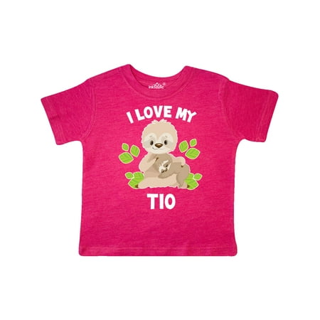 Inktastic Cute Sloth I Love My Tio with Green Leaves Gift Toddler Boy or Toddler Girl T-Shirt
Inktastic Cute Sloth I Love My Tio with Green Leaves Gift Toddler Boy or Toddler Girl T-Shirt