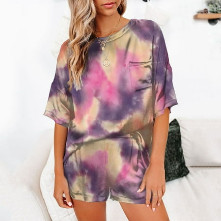 SBYOJLPB Women S Shorts Women Non-Positioning Round Neck Short-Sleeved Shorts Home Service Pajamas Set Clearance
SBYOJLPB Women S Shorts Women Non-Positioning Round Neck Short-Sleeved Shorts Home Service Pajamas Set Clearance