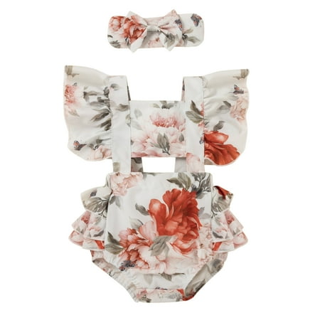 TAIAOJING Baby Romper Girl Clothes OutfitsCottonCrop Top RomperCasual2PC Set Onesie Outfit 6-9 Months
TAIAOJING Baby Romper Girl Clothes OutfitsCottonCrop Top RomperCasual2PC Set Onesie Outfit 6-9 Months