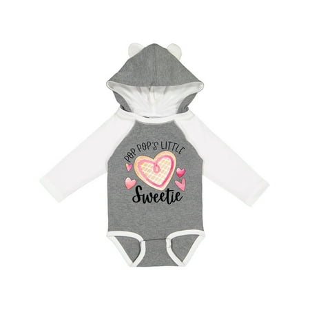 Inktastic Pop Pop s Little Sweetie with Pink Heart Cookie Gift Baby Boy or Baby Girl Long Sleeve Bodysuit
Inktastic Pop Pop s Little Sweetie with Pink Heart Cookie Gift Baby Boy or Baby Girl Long Sleeve Bodysuit