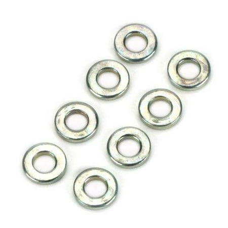 Dubro Products DUB323 No. 4 Flat Washer - Pack of 8