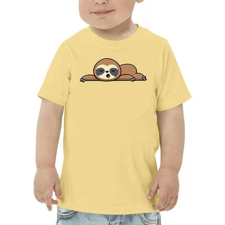Cute Baby Sloth Sleeping T-Shirt Toddler -Image by Shutterstock 3 Toddler 
Cute Baby Sloth Sleeping T-Shirt Toddler -Image by Shutterstock 3 Toddler