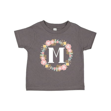 Inktastic Monogram Letter M Rose Floral Wreath Gift Gift Toddler Toddler Girl T-Shirt
Inktastic Monogram Letter M Rose Floral Wreath Gift Gift Toddler Toddler Girl T-Shirt
