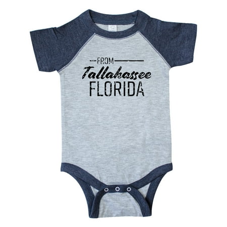 Inktastic From Tallahassee Florida in Black Distressed Text Gift Baby Boy or Baby Girl Bodysuit
Inktastic From Tallahassee Florida in Black Distressed Text Gift Baby Boy or Baby Girl Bodysuit