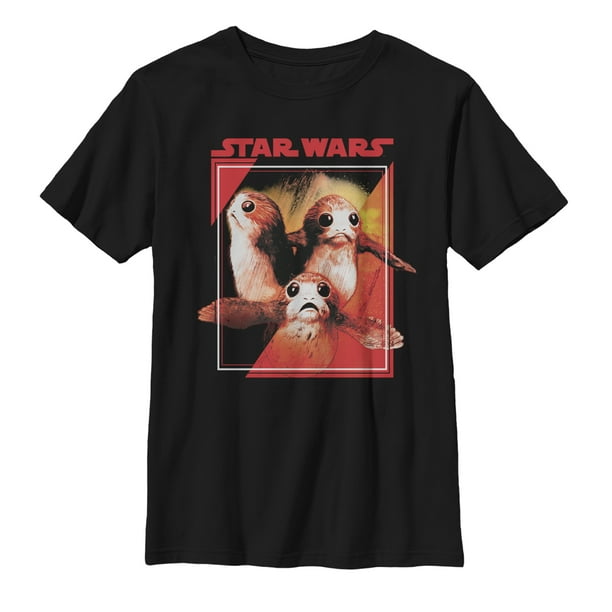 Star Wars The Last Jedi Boys' Porg Wings T-Shirt