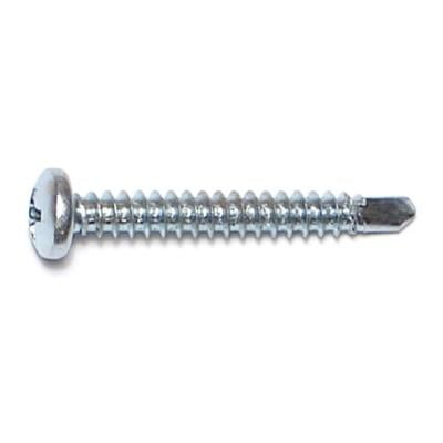 #8-18 x 1-1/4 Zinc Plated Steel Phillips Pan Head Self-Drilling Screws SDSPS-071
#8-18 x 1-1/4 Zinc Plated Steel Phillips Pan Head Self-Drilling Screws SDSPS-071