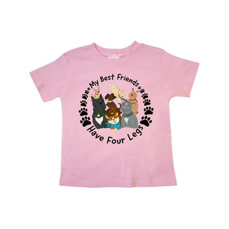 Inktastic My Best Friends Have 4 Legs with Cute Dog Family Gift Toddler Boy or Toddler Girl T-Shirt
Inktastic My Best Friends Have 4 Legs with Cute Dog Family Gift Toddler Boy or Toddler Girl T-Shirt