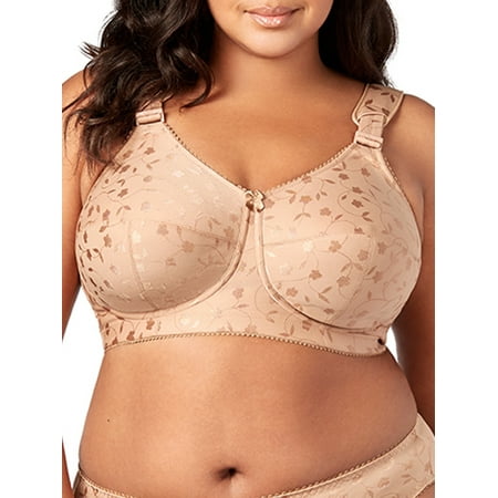 Elila Womens Sidney Jacquard Wire-Free Bra Style-1305F