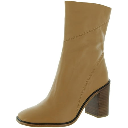 Franco Sarto Womens Stevie Leather Square Toe Booties