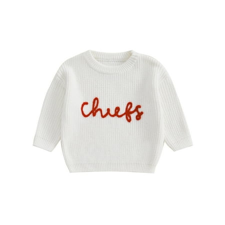 Taoocy Toddler Baby Boy Girl Sweater Letter Print Crewneck Long Sleeve Pullover Tops Fall Winter Clothes
Taoocy Toddler Baby Boy Girl Sweater Letter Print Crewneck Long Sleeve Pullover Tops Fall Winter Clothes
