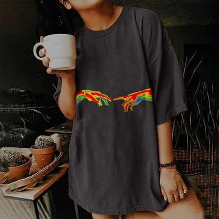 Moxiu Women s Vintage Graphic Tees Loose Fit Print Pattern T-shirt Plus Size Short Sleeve Tunic Halloween Shirt Blouse
Moxiu Women s Vintage Graphic Tees Loose Fit Print Pattern T-shirt Plus Size Short Sleeve Tunic Halloween Shirt Blouse