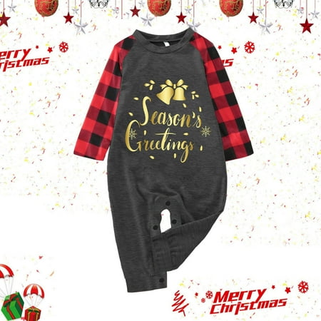 Christmas Family Clothing Pajama Set Baby Style