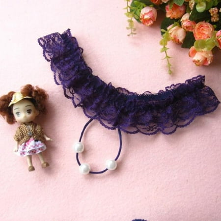 DENGDENG Womens G String Thong Hollow Out Solid Underwear Lace Pearl Low Waisted Thongs
DENGDENG Womens G String Thong Hollow Out Solid Underwear Lace Pearl Low Waisted Thongs
